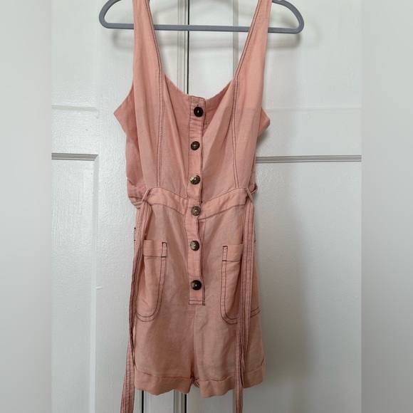 Zara size Large pink shorts romper. - Picture 3 of 3